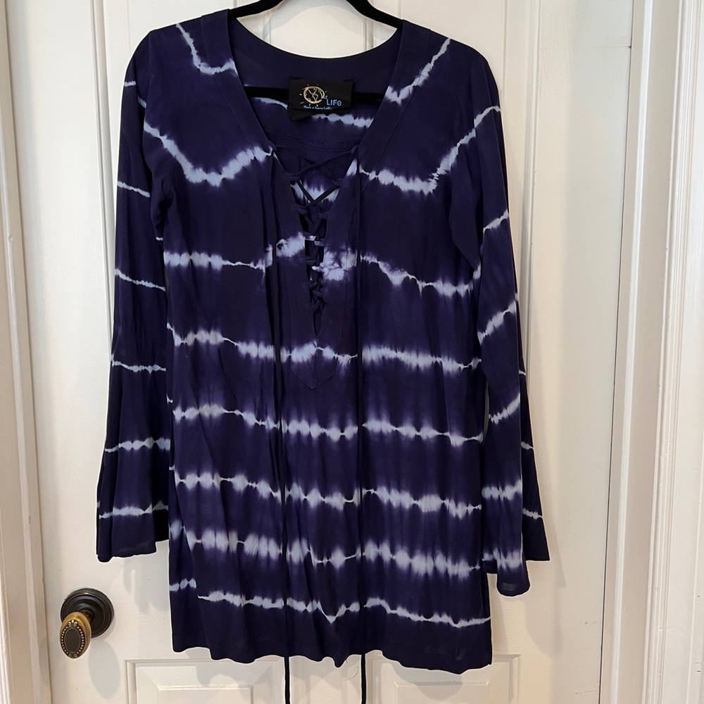 Mini, tie dye dress, small.